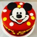 Mickey Mouse and Dots Cake (D,V)